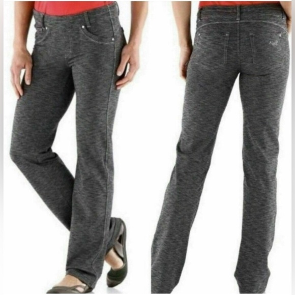 KUHL Women's Gray heather knit drawstring cargo pants size 6S - Picture 1 of 12